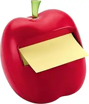 Post-it Apple Pop-up Note Dispenser, 76mm x 76mm, Red, 1-Count, (APL-330)