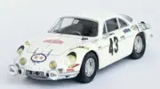Model Car Scale 1:43 Trofeu Alpine A110 Monte Carlo Rally 1973 Dacremont