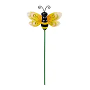 Northcote Pottery Yellow Bee Metal Stake