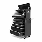 Tool Box Chest Garage Toolbox Trolley Storage Cabinet 14 Drawers Cart On Wheels
