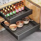 Pull Out Cabinet Organizer, 21"Deep, Slide Out Drawers for Kitchen Cabinets, und