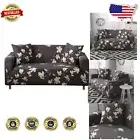 High-Quality Machine Washable Sofa Cover with Elastic for 3 Seater & Pillowcases
