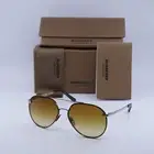 BURBERRY BE3099 11452L Light Gold/Light Yellow Gradient Ochre 61-14-140 Sungl...