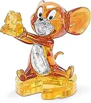 Swarovski Tom & Jerry Figurine, Jerry, Yellow, Orange, and Clear Swarovski Crystals, Part of The Swarovski Tom & Jerry Collection