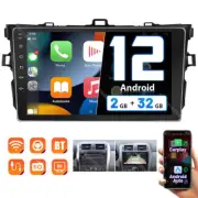 For 2009-2013 Toyota Corolla Android 12.0 Car Stereo Radio CarPlay GPS Navi +Cam