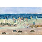Maurice Prendergast, Low tide, 1901, Semi-Metallic Gloss, 16" x 24"