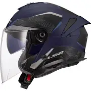 OF618 Verso II Air Navy Blue Jet Helmet