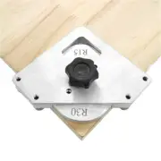 Wood Panel Radius Quick-Jig Router Table Bits Jig Corner Chamfer Templates Kit