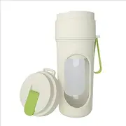 Portable Blender,Big Power with 6 Blades Personal,for Smoothies, Milkshakes,Freshly Squeezed Juices,BPA Free, Suitable for Outdoor Sports,Family and Travel (green 006)