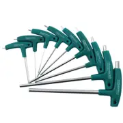 1.5mm-10mm Wrench T-Handle Hex Allen Key Screws Screwdriver Driver Tools Set B