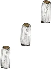 FOMIYES Sets Face Netting Cap Elastic Bottom Band for Outdoor Activities Bug Protection Breathable Sunshade Army