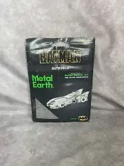 Metal Earth (2018) BATMAN 1989 BATMOBILE Steel Model Kit #MMS372