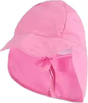 [BESPORTBLE] Sun Protection Hat Lightweight Boys and Girls Hat Wide Brim for Outdoor Pink