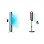 Oscillating Performance Tower Fan, Nighttime Setting, Remote Control, Timer, 3 S