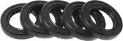 X AUTOHAUX Universal Oil Seal TG4 Lip Seal Ring Rotary Shaft Seal 30x47x8mm High Pressure NBR Rubber Black 5 Pcs