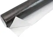 Aeroflow 24"X48" Sheet Aluminised Heat Barrier Adhesive Backed Black - AF91-4004BLK