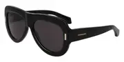 Salvatore Ferragamo SF2029SE 001 Women’s Sunglasses Black Size 57