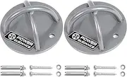POWER GUIDANCE Hook Wall Hook, Ceiling Anchor, Wall Mount for Hanging Straps, Gymnastics Rings, Yoga Swings & Hammock, Resistance Band, Battle Rope (Pack of 2)