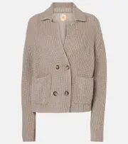 [Jardin des Orangers] Jardin des Orangers Wool and cashmere jacket AU 18 neutrals