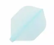 Cosmo Darts Fit Flight Original Rocket Flights - 6 pack Teal / Light Blue