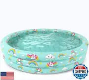 Jasonwell Inflatable Baby Kiddie Pool - Toddler Pool Kids Paddling Baby Swimm
