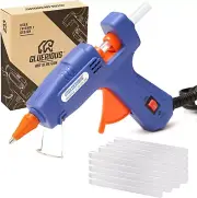 Mini Hot Glue Gun with 30 Glue Sticks for Crafts School DIY Arts Home Quick