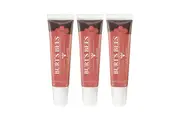 3 x Burt's Bees Lip Shine 14g - Peachy