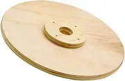 JUMPLAWN Wood Weight Plates for Sports Fractional Wood Dumbbell Plate Ergonomic Design for Comfortable Use Durable and Safe for All Fitness Levels for Home Gym Training