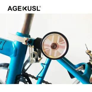 Agekusl 自行車易行輪Bike Easywheel 帶鈦螺栓 55/45mm 用於小布Brompton