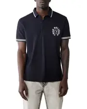 True Religion Buddha Face Polo Shirt