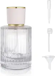 50Ml/1.7 Oz Glass Spray Bottle Perfume Atomizer,Refillable Perfume Spray Bottle