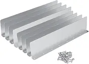 Tuperoymse 8Pcs Rain Gutter Gutter Splash Guards for House Roof Corner Diverter Gutter Splash Guards