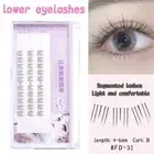 Soft DIY Eyelash Extensions Natural Wispy Under Individual Lashes