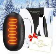 Hand Warmer Rechargeable, 2 in 1 Portable Electric Hand Warmer, Reusable USB