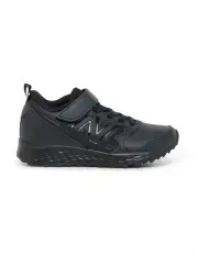 [New Balance] Self-Fastening Strap Pre-School Sport Shoes in Black
