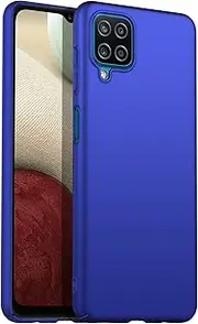 Galaxy A12 5G Case, EabHulie Ultra Thin Lightweight Hard PC Matte Finish Anti-Fingerprint Protective Case Cover for Samsung Galaxy A12 5G Blue