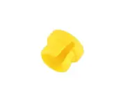 Cable Techniques Lo-Pro Connector Cap for Right Angle Low-Profile XLR Connectors - Yellow
