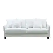 [Florabelle Living] Noosa 3 Seat Hamptons Sofa Base and Cushion Inserts Only