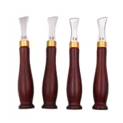 4 Pcs Leather Tool Leather Edges Crafting Tool Leather Edges Creaser Tool