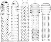 5 Designs Ultra - Standard Fit Condoms A New Experience with Your Partner sex toy dildo clitoris stimulation adult product