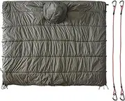 Generic Outdoor Wearable Poncho | Multi-Function Poncho Blanket Wearable,Outdoor Warm Keeping Beddings for Hunting, Fishing, Hiking, Backpacking, Picnicking