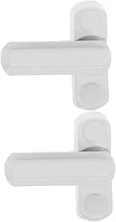 Generic 2pcs Zinc Alloy T Shaped Lock Clip for Rv Folding Table Outdoor Cabinet Board Durable Security Locks for Trailers Reliable Locking Mechanism Portable Design