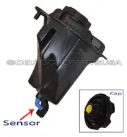BMW 17137647283 Coolant Reservoir Overflow Expansion Tank + Cap + Lvl Sensor SET (for: BMW)