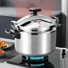 Aluminum Pressure Canner Cooker Explosion Proof Fast Cooker Pot Safety Lock