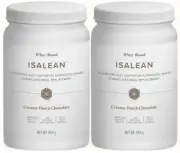 2 x Isagenix IsaLean Shake Nutritional Meal Replacement Chocolate flavour