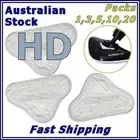 Aftermarket H20 H2O StickOn White Washable Steam Cleaning Mop HD Pads Microfiber