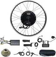 TDR 3000W 72V Rear Electric Bike Hub Motor Kit 27.5 Inch Wheel Brushless Direct Drive E-Bike Conversion Kit LCD Display Twist Throttle