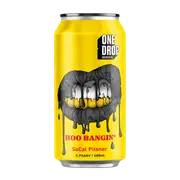 One Drop Hoo Bangin' SoCal Pilsner 440ml Can