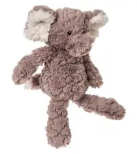 在飛比找Yahoo!奇摩拍賣優惠-7796A 歐洲進口 限量品 可愛小象娃娃動物超萌柔軟QQ毛