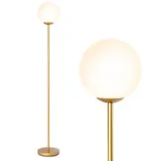 Costway Globe Floor Lamp LED Reading Lamp Modern Corner Lmap Gold